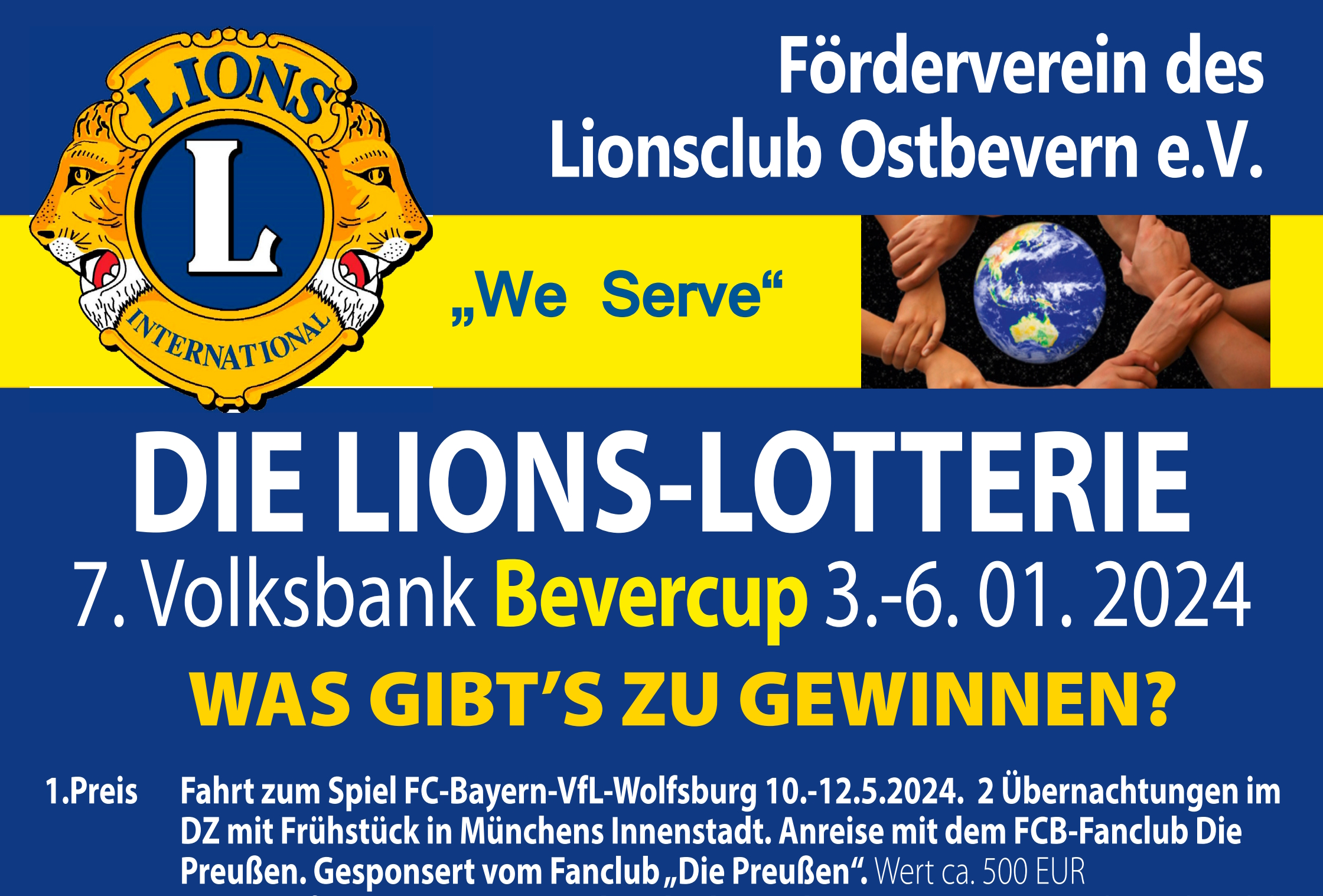 Lions-Lotterie Volksbank Bevercup 2024